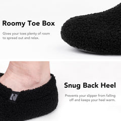 RockDove Women's Teddy Fleece Closed Back Indoor Slipper