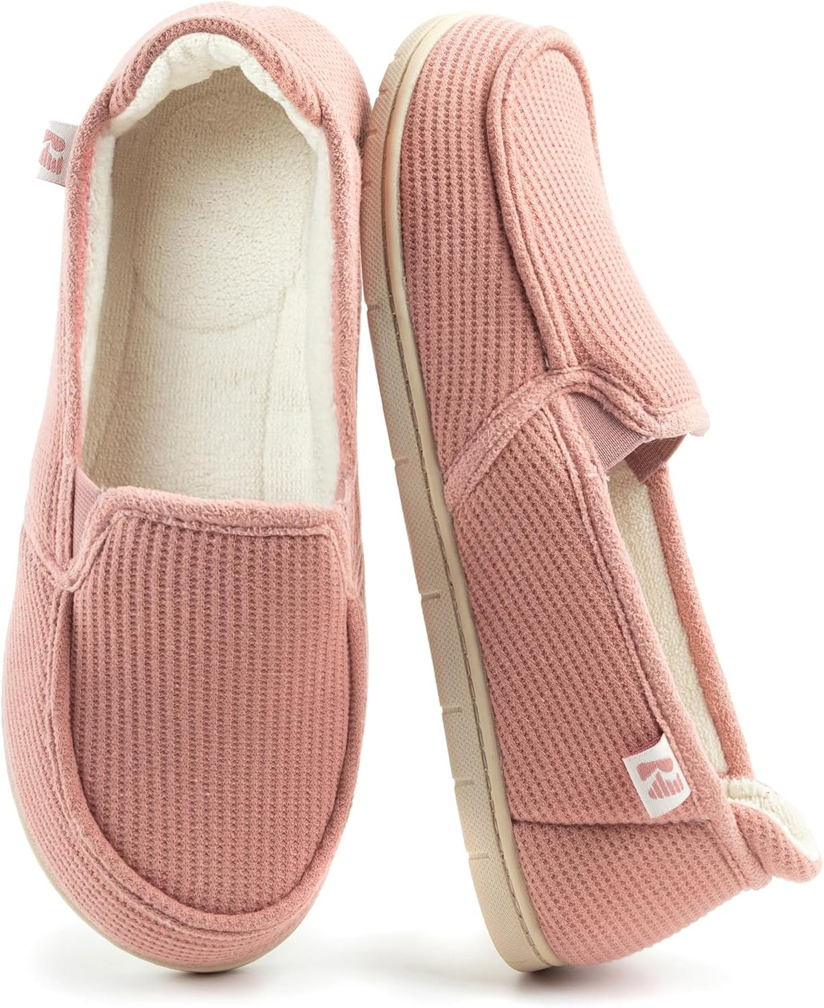 RockDove Women's Two-Tone Hoodback Slipper with Removable Insole